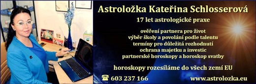 Astroložka Kateřina Schlosserová